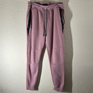 Men’s Brooklyn Cloth Sweatpants Pink Size- Large